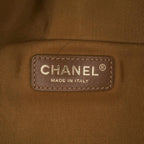 Gold Leather Chanel Belt Bag