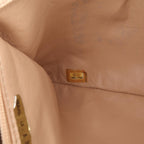 Gold Leather Chanel Tote