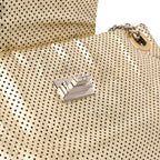 Gold Leather Chanel Tote