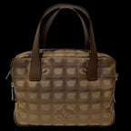 Green Canvas Chanel Travel Line