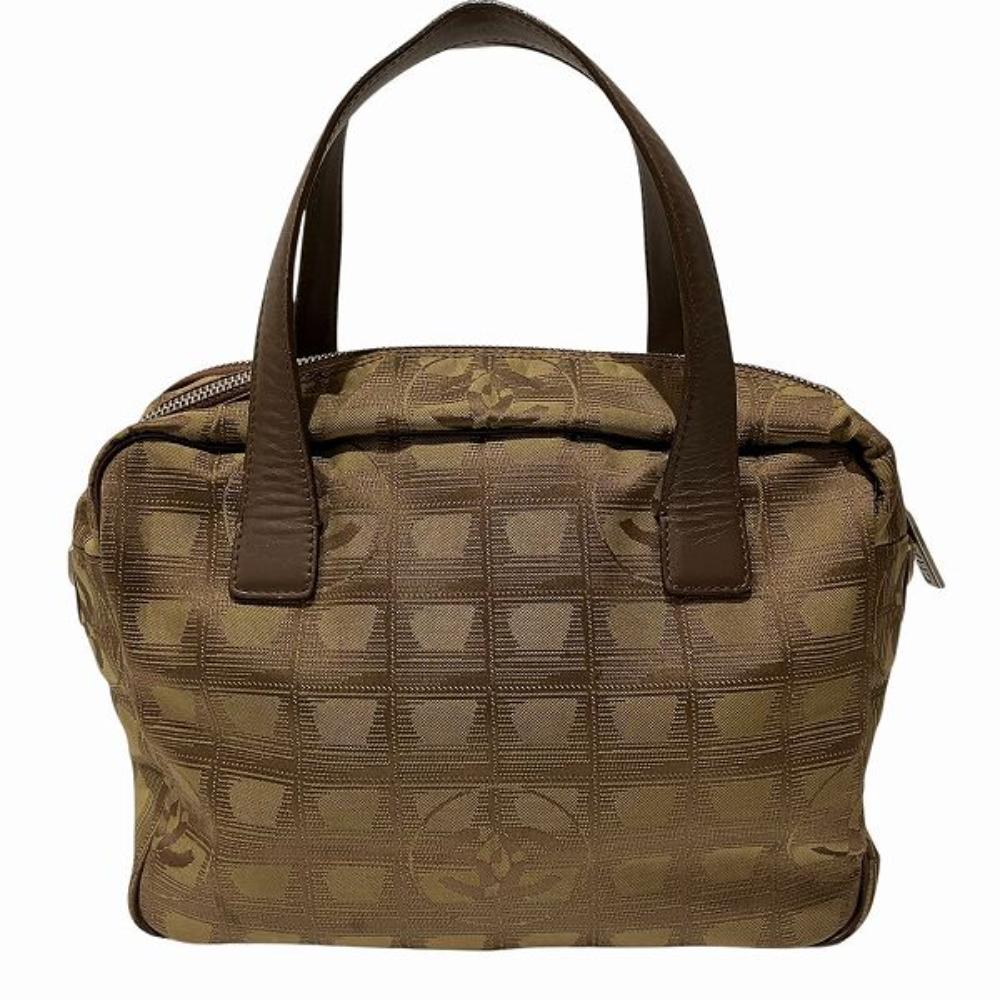 Green Canvas Chanel Travel Line