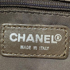 Green Canvas Chanel Travel Line