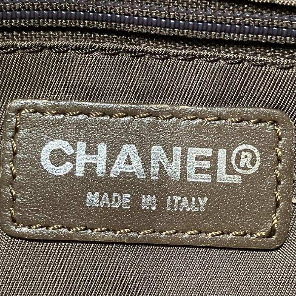 Green Canvas Chanel Travel Line