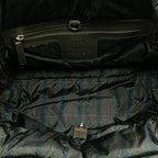 Green Fabric Chanel Tote
