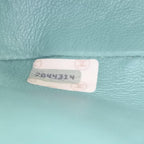 Green Fabric Chanel Shoulder Bag