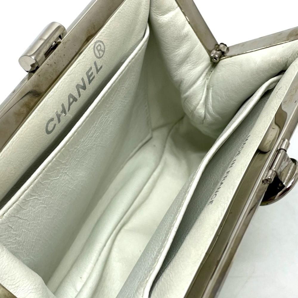 Green Leather Chanel Shoulder Bag