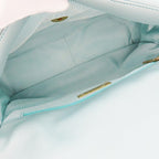 Green Leather Chanel Crossbody Bag