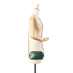 Green Leather Chanel Crossbody Bag