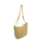 Green Leather Chanel Crossbody Bag