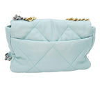Green Leather Chanel Crossbody Bag