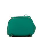 Green Leather Chanel Flap Bag