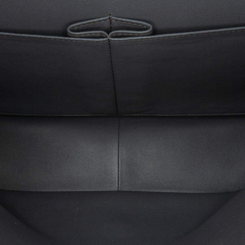 Green Leather Chanel Flap Bag