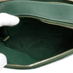 Green Leather Chanel Crossbody Bag