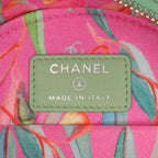 Green Leather Chanel Crossbody Bag