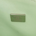 Green Leather Chanel Flap Bag