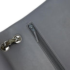 Green Leather Chanel Flap Bag