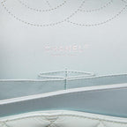 Green Leather Chanel Flap Bag