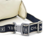 Grey Canvas Chanel Belt Bag