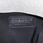 Grey Canvas Chanel Tote