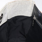 Grey Canvas Chanel Tote