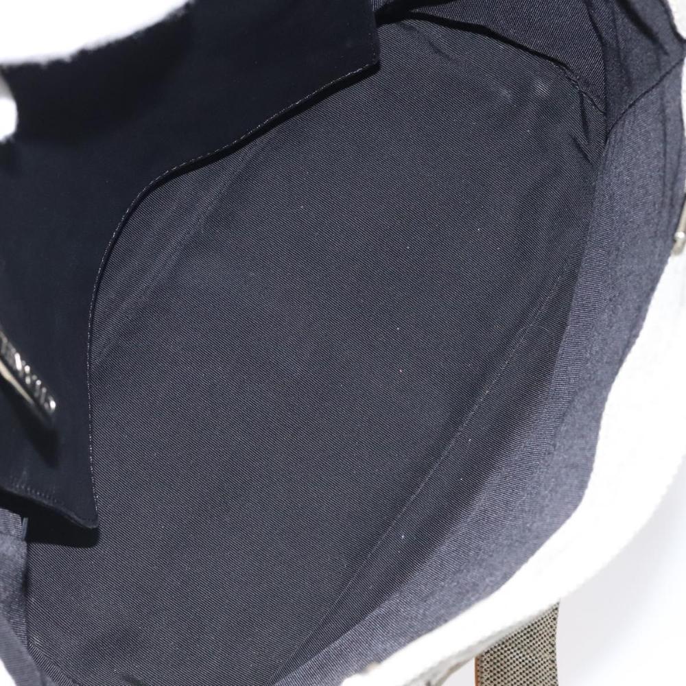 Grey Canvas Chanel Tote