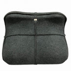 Grey Fabric Chanel Belt Bag