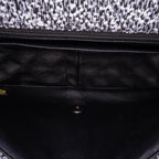 Grey Fabric Chanel Flap Bag