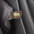 Grey Leather Chanel Tote