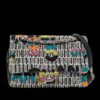 Grey Leather Chanel Flap Bag