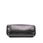 Grey Leather Chanel Tote