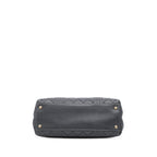 Grey Leather Chanel Tote