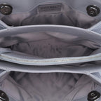 Grey Leather Chanel Tote