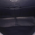 Grey Leather Chanel Flap Bag