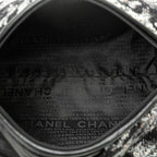 Grey Leather Chanel Flap Bag