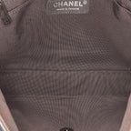 Grey Leather Chanel Flap Bag