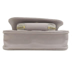 Grey Leather Chanel Shoulder Bag
