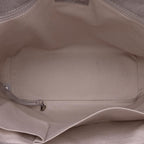 Grey Leather Chanel Tote