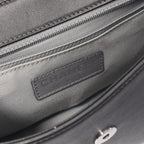 Grey Leather Chanel Shoulder Bag