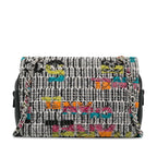 Grey Leather Chanel Flap Bag