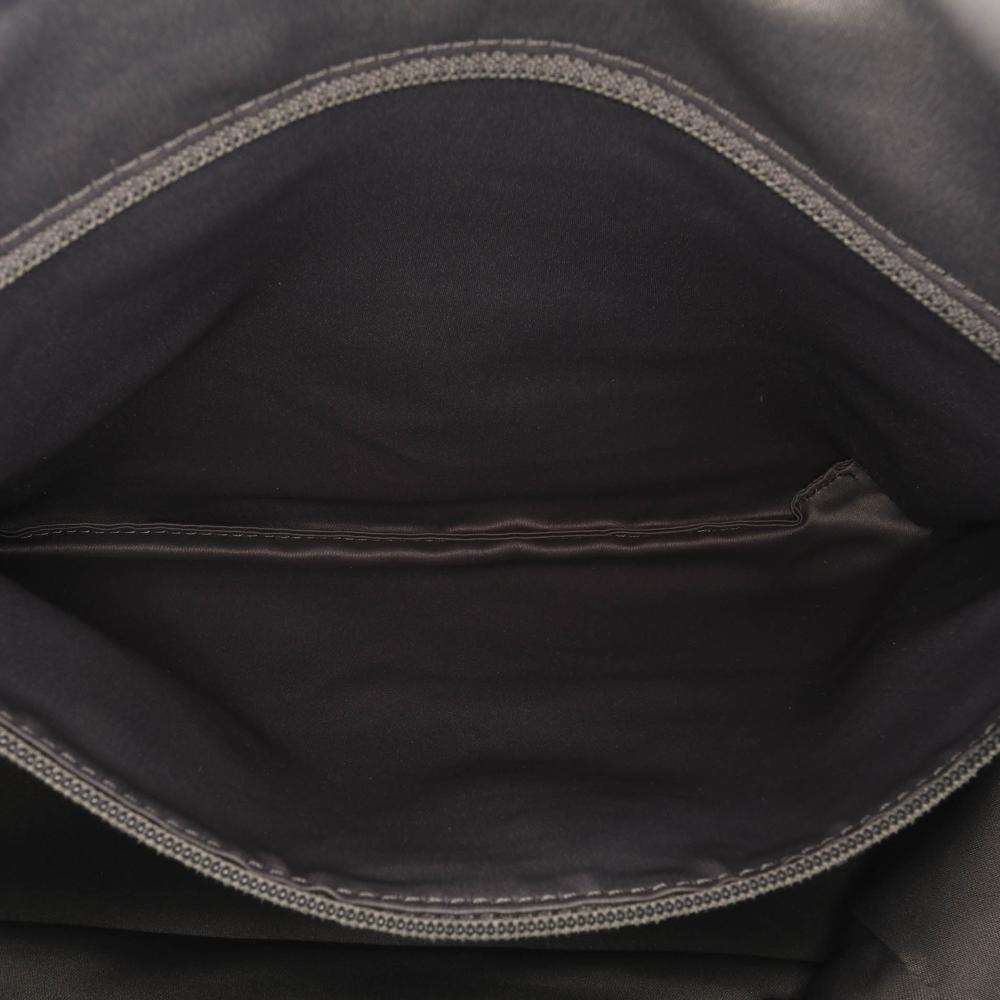 Grey Leather Chanel Shoulder Bag