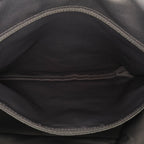 Grey Leather Chanel Shoulder Bag