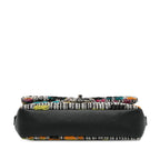 Grey Leather Chanel Flap Bag