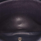 Grey Leather Chanel Flap Bag