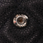 Grey Leather Chanel Flap Bag