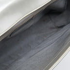 Grey Leather Chanel Flap Bag