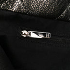 Grey Leather Chanel Tote