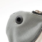 Grey Nylon Chanel Crossbody Bag
