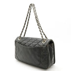 Grey Plastic Chanel Shoulder Bag