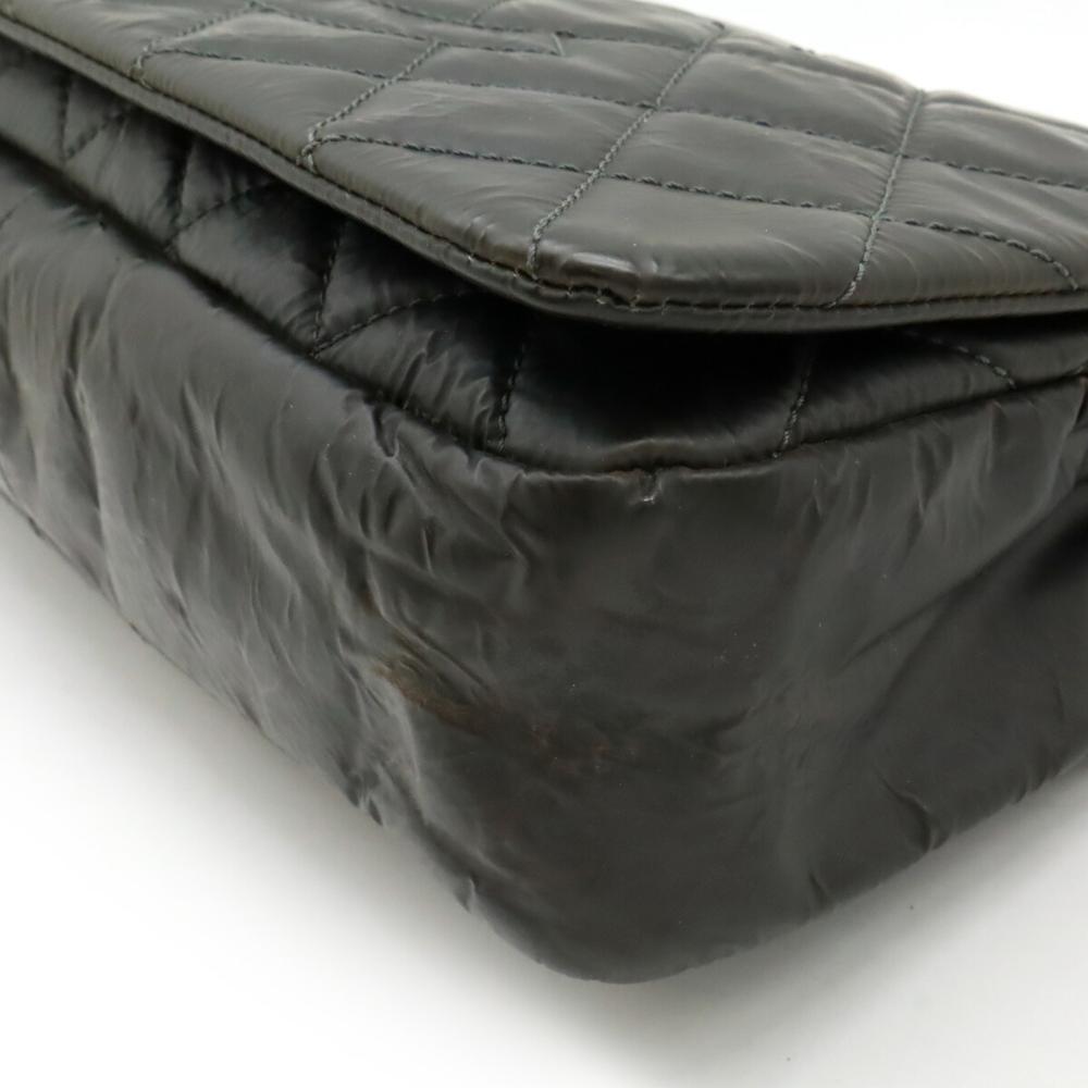 Grey Plastic Chanel Shoulder Bag