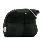 Grey Wool Chanel Shoulder Bag